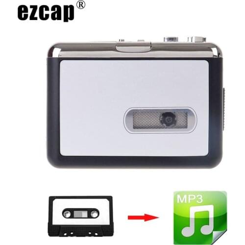 Original Genuine Ezcap Audio Capture Recorder , USB Cassette Tape to MP3 Converter Walkman Music Player,Convert Tape to PC
