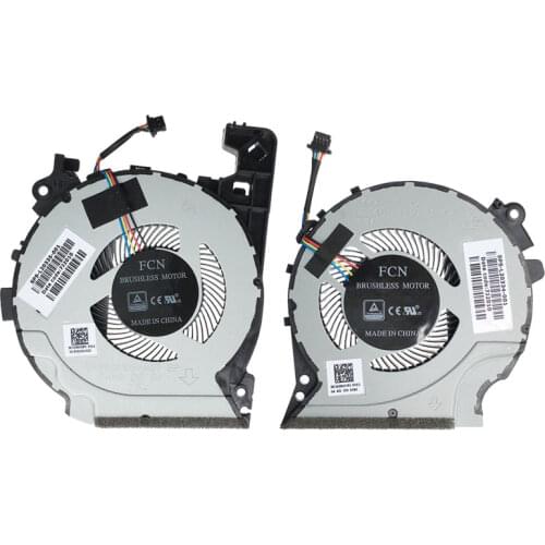 Original CPU GPU fan for HP PAVILION 15-CX0058WM 15-CX DFS481305MC0T FKKA DFS501105PR0T FKK9 TPN-C133 L20334-001 L20335-001