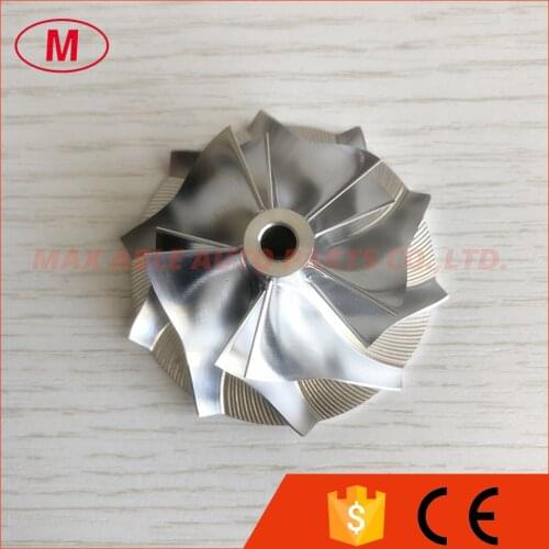 RHB5 38.50/52.50mm 5+5 blades high performance turbo Billet/milling/Aluminum 2618 compressor wheel for VJ20