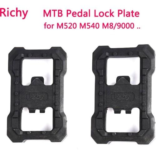 Richy Mountain Bike Lock Pedal Turn Flat Pedal Converter Pedal Lock Pedal Lock Plate M520 M540 M8/9000