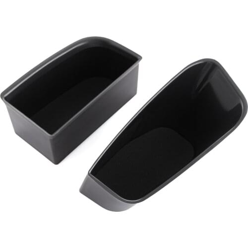 2pcs/set Car Styling Accessories Armrest Box Door Handle Storage Glove Box Console Phone Holder case For Audi A4 B8 A5 S5 Q5