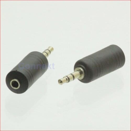 25pcs 3.5mm 1/8" Stereo male plug to 3.5mm Stereo female jack Coupler Adapter TRS