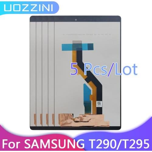5Pcs/Lots LCD For Samsung Galaxy Tab A 8.0 2019 T290 T295 SM-T290 SM-T295 Display Touch Screen Digitizer Assembly New 100%Tested
