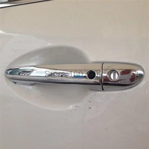For Mazda 6 Atenza 2014 2015 2016 ABS Chrome Car Door Handle Cover Trim with Smart Key hole 8pcs
