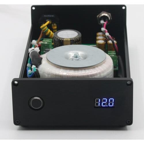 80W Block Transformer Version DC Regulated Linear Power Supply 12V HiFi Home Audio Power Adapter