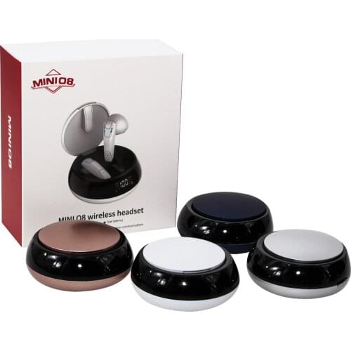 MiniO8 Bluetooth Earphone Sport Gaming Headset with Mic Wireless headphones Handsfree Stereo Earbuds For Xiaomi All Phones