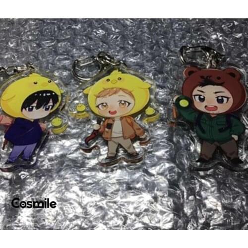 Cosmile Time Raiders Kylin Zhang Wu xie acrylic keychain doll keyring strap pendant toy cosplay cute lovely thoughtful Gift C
