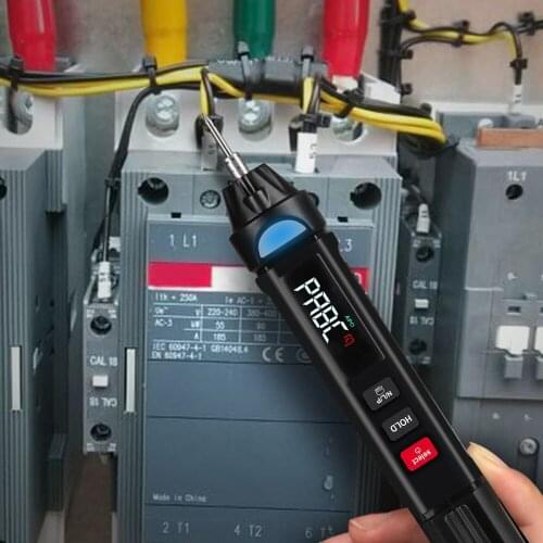 Kkm99/kkm100High Definition 1Hz~10MHz Mini Digital Multimeter True RMS Meter AC/DCCurrent Voltage Multimeter Measurment Tester