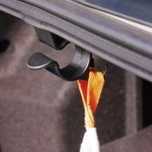 2020 New 2pcs Umbrella Holder Auto Trunk Organizer Car Mounting Bracket Towel Hook For Umbrella Cleaning Cloth Hanging Hook