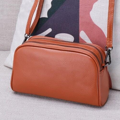 Designer Women Genuine Leather Handbag Small Luxury Shoulder Bag Crossbody Bag For Female Fashion Messenger Bags Purse