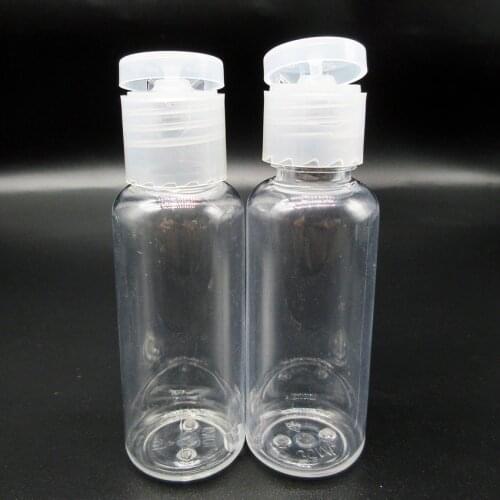 Travel suit subpackage PET30ml empty bottle with flip bottle cap of toner ,sunfream,essential oil 10pcs/lot
