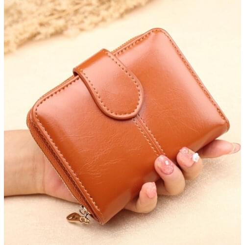 Wallets Fashion Purse Multi-Function Folding Wallet Women Short Ladies Two-Fold Thin Coin Card Holder Purse For Women