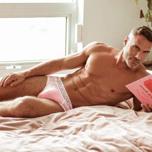 Sissy Cotton Sexy Underwear Men Jockstrap Low waist Briefs Men Bikini Underware Gay Mans underwear Male Lingerie Top