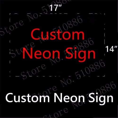 Custom NEON SIGN Board REAL GLASS Tube BEER BAR PUB Club Shop Decoration Home Decor Wall mountable Lamp Light Bulbs Signs 17*14"