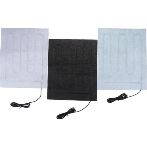 1pc 5V USB Heated Socks Carbon Fiber Pads Electric Heated Winter Warm Arm Hands Waist Heated Gloves