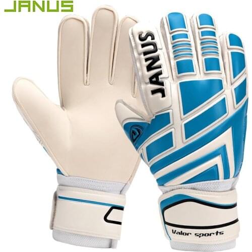 Janus Adult Child Professional Football Goalkeeper Finger Protection Gloves Soccer Goalie Goal Keepers Training Gloves JA390