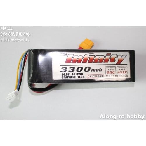 RC 3D Airplane Hobby F3A F3D EDF RC Jet Plane Model RC Boat Part Infinity Li-Po Battery 4s 3300mah 4S1P 55C 14.8V3300mah 55C
