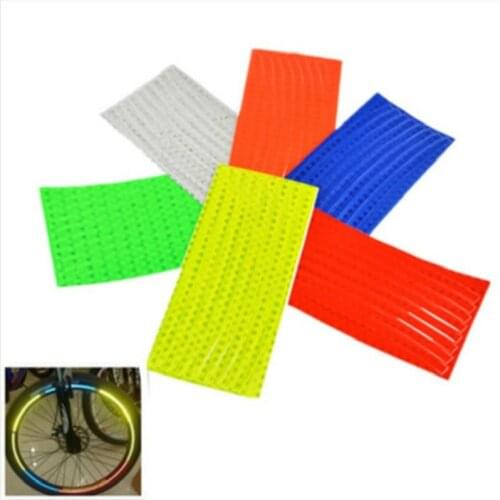 Sticker Reflective Tape Reflective Conspicuity Safety Warning Lighting Tape Strip for Trailers Truck Traff Bicycle Stickers