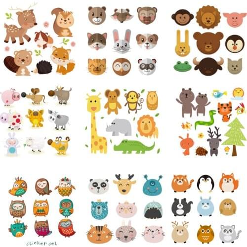 Iron-on Transfers for Clothing Patches on Clothes Stickers Diy Cartoon Patch Thermocollant Heat Transfer Vinyl Adhesive Stripe C