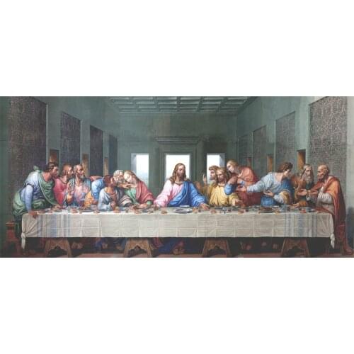 Da Vinci Famous Painting The Last Supper Poster And Prints Wall Art Picture