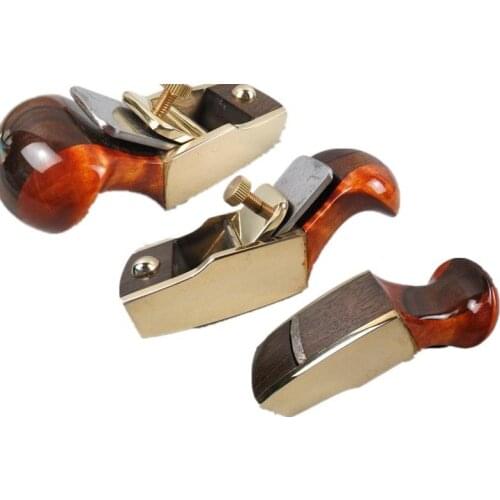 1pcs flat/convex bottom brass wrap blackwood planes 2 3/4" #8683
