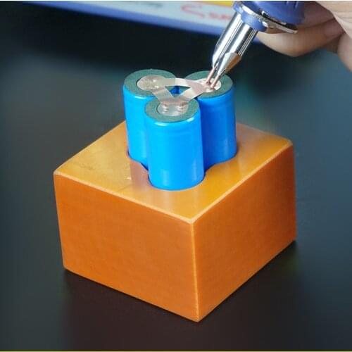 100PCS 18650 Lithium Battery Nickel Sheet Power Tool 3/4 Section Forming Nickel Sheet Special-Shaped Power Nickel-Plated Steel