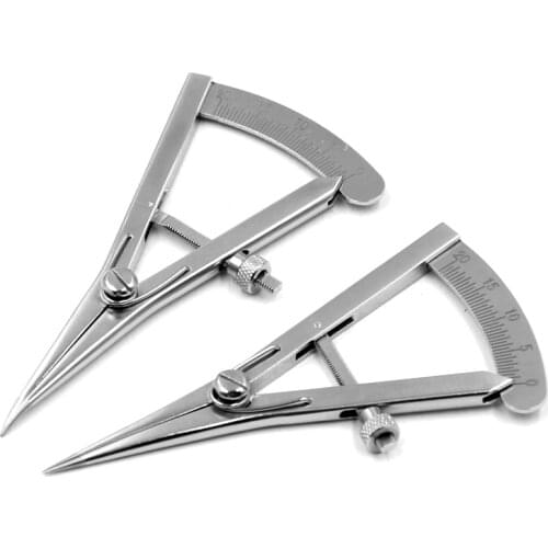 20mm Castroviejo Caliper ophthalmic surgical instrument Stainless steel