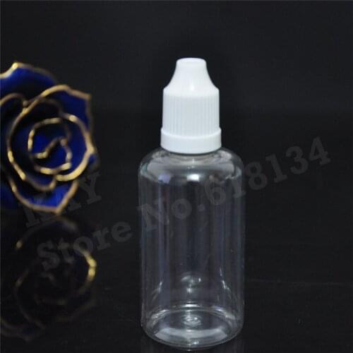 50ml 4000 bottles per lot plastic PET Dropper Bottles for liquid,Bottle in PET material with Childproof Proof Cap