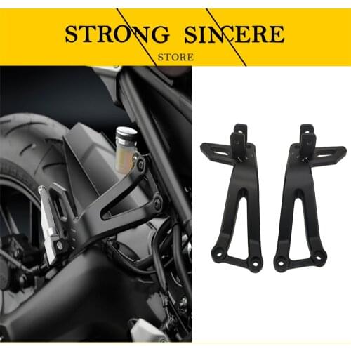 For YAMAHA XSR900 Motorcycle accessories Folding Rear Foot Pegs Footrest Passenger Accessories CNC