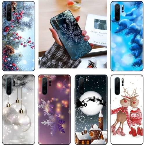 Cold Winter Christmas Customer Phone Case For Huawei Honor 7C 7A 8X 8A 9 10 10i Lite 20 NOVA 3i 3e