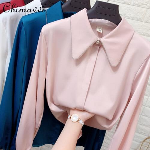 Chimavvi Womens Satin Shirts