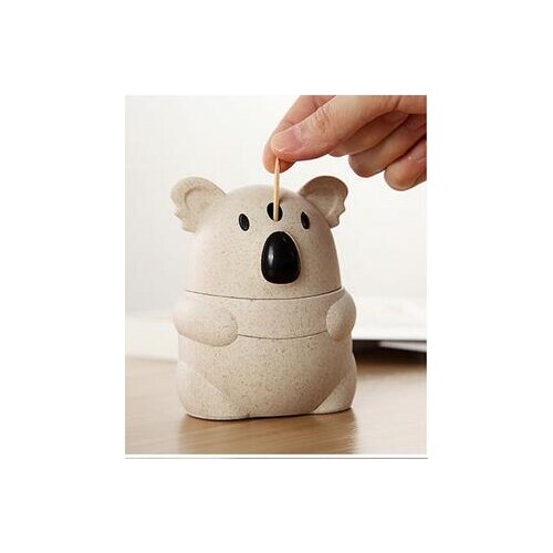 Cartoon koala toothpick bottle toothpick box free shiipping