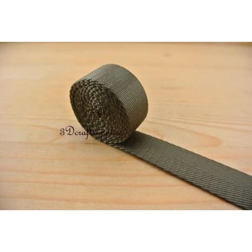 5 yards 3/4 inch(19mm) heavy weight nylon webbing for key fob strap ZD65