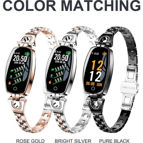 Czmy H8 Best Gift For Girl 2019 New Lady Smart Watch Heart Rate Smartwatch For Women Sport Fitness Tracker