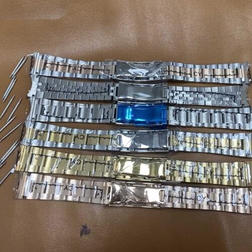 Replacement Silver Watch Bands Strap Stainless steel smart watch men Bracelet For SUB bracelet for women 40MM