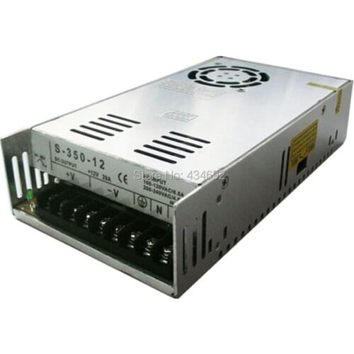 Aluminum DC 12V 29A 350W Universal Switching Power Supply Adapter Led Driver For CCTV Cameras Led Strips Home Appliances
