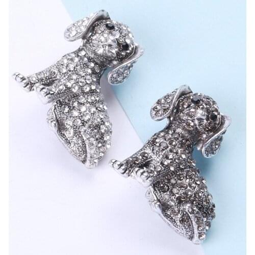 In Europe and the han edition fashion alloy diamond brooch brooches accessories brooches accessories wholesale the dog