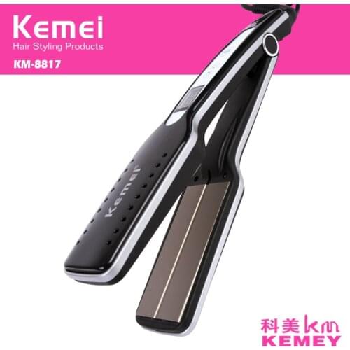 Kemei Hair Straightener Styling Tools Professional Flat Iron Pranchas De Cabelo Curling Irons Straightening Iron