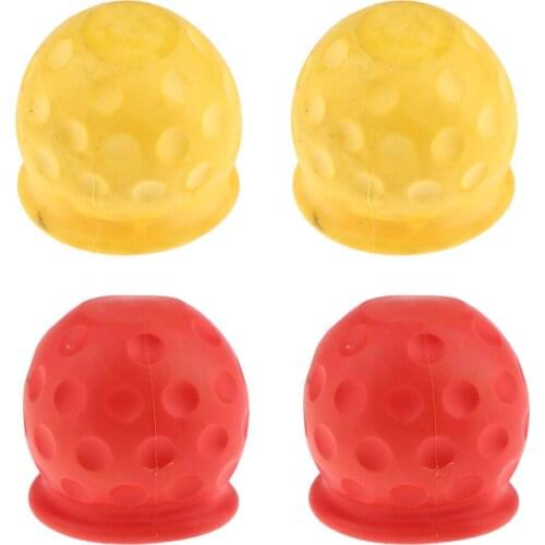 4 packTow Ball Cover Caps Towing Hitch Caravan Trailer Towball Protect Universal