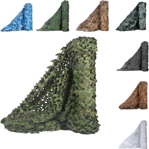 1.5*2 Outdoor Military Camouflage Nets for hunting WoodlandDigital Camo netting fabric Camping Sun ShelterTent Shade sun shelter