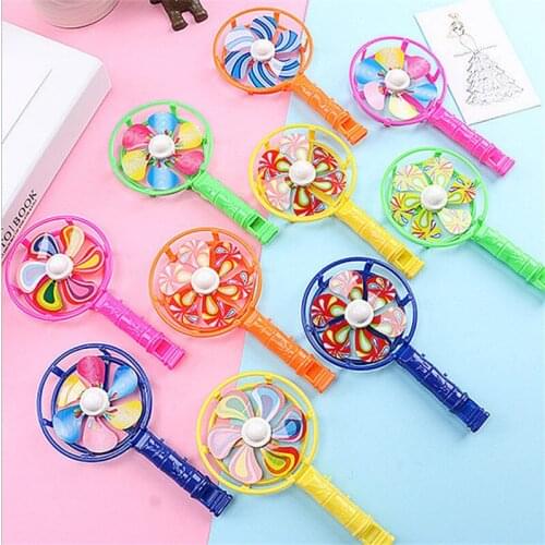 10pcs Childrens Toys Plastic Whistle Windmill Festival Birthday Party Decoration Gifts Back To School Presents Toys Kids Gift