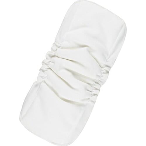 [30pcs A Pack] Manufacturer Diaper Inserts White Waterproof Bamboo Cotton Inserts Double Gussets Prevent Leakage Pocket Nappy