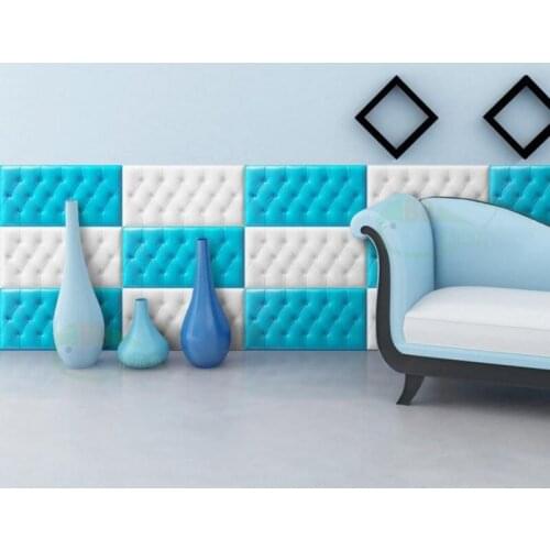 3D Home Anti-collision Wall Mat Floor Pad Home Entrance Soft Mat Bedroom Living Room Childrens Bedroom Bedside Bed Cushion