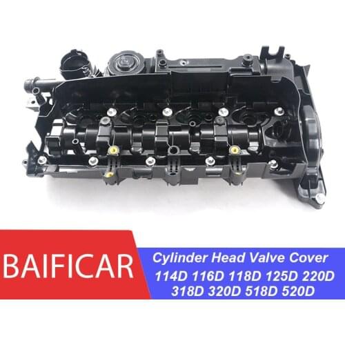 Baificar New Cylinder Head Engine Valve Cover With Gasket N47 N47S1 For BMW 114D 116D 118D 125D 220D 318D 320D 518D 520D E90 E91