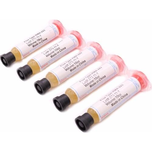 Free Shipping 50pcs RMA-223 10cc BGA Flux PCB Flux Paste No-Clean Solder / SMD Soldering Paste Flux Grease