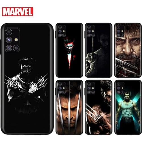Marvel Avengers Super Hero Wolverine For Samsung Note 20 10 9 8 Ultra lite Plus Pro F62 M62 M60 M40 M31S M21 M20 Phone Case