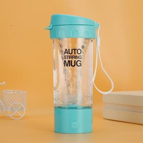Food Grade Plastic Material Automatic Mixing Cup Household Lazy Automatic Coffee Mixing Cup Electric Self Stirring Travel Mug
