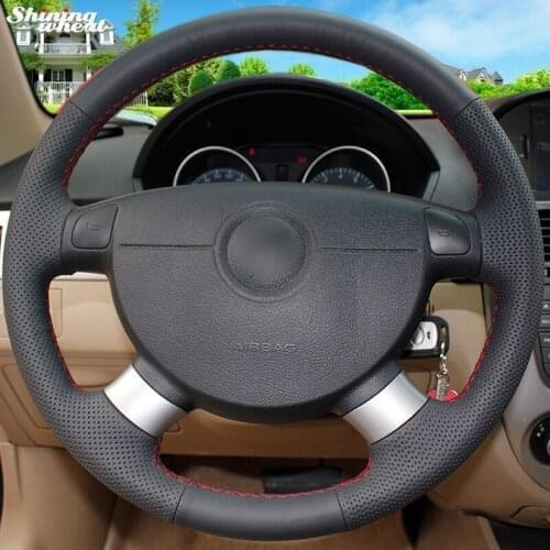BANNIS Car Steering Wheel Cover for Chevrolet Aveo Lova Buick Excelle Daewoo Gentra 2013-2015 Chevrolet Lacetti 2006-2012
