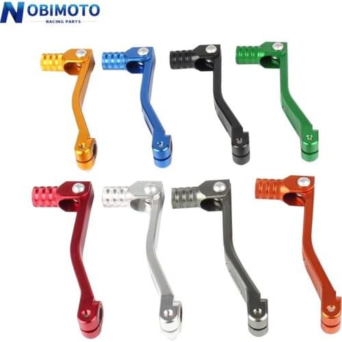 Motorcycle Universal Aluminum Folding Gear Shift Lever For Chinese 50 70 90 110 125 140 150 160cc Engine Dirt Bike MX Motocross