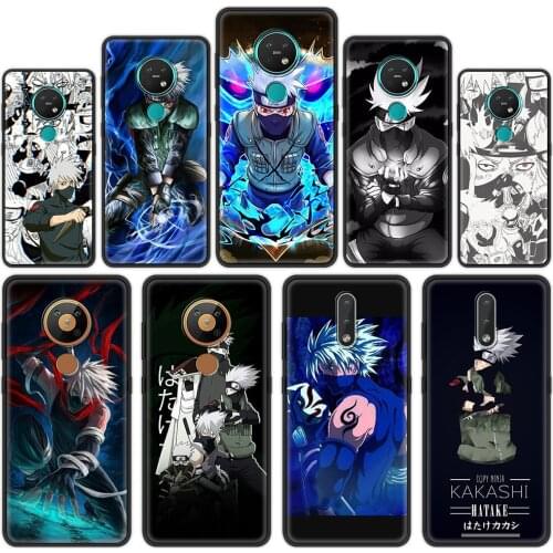 Soft Phone Cover Case for Nokia 2.2 2.3 3.2 4.2 7.2 1.3 5.3 2.4 3.4 C3 1.4 5.4 C10 C20 X20 Luxury Shell Anime Kakashi